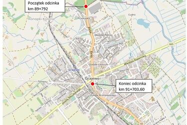 DK65 w Grajewie do przebudowy. Inwestycja za 54 mln zł została zatwierdzona