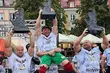 Deszczowa pogoda nie przeszkodziła. Siłacze opanowali Rynek Kościuszki