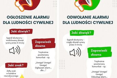 Rząd przygotował "Poradnik bezpieczeństwa". Co oznaczają syreny alarmowe?