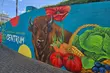 Żubr wśród warzyw. W Białymstoku pojawił się nowy mural
