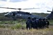 Zabójstwo i pościg. Do akcji wkroczył policyjny śmigłowiec Black Hawk