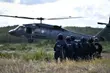 Zabójstwo i pościg. Do akcji wkroczył policyjny śmigłowiec Black Hawk