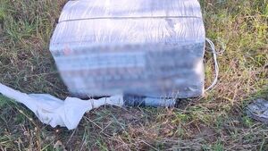 Mieszkaniec znalazł balon. W środku była kontrabanda