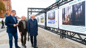 Wystawa w centrum miasta. Pokazuje, jak ważny jest las