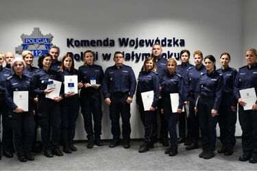 Policja Podlaska wyłoniła najlepszych oskarżycieli publicznych. Oto zwycięzcy