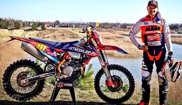 Łukasz Kurowski z Offroad Białystok został mistrzem Europy w enduro
