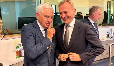 Tadeusz Truskolaski w Brukseli. Rozmawiał z komisarzem Unii Europejskiej