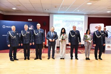 NSZZ Policjantów w Podlaskiem skończył 35 lat. Wręczono nagrody i wyróżnienia