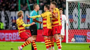 Sędziowski skandal w meczu Górnik - Jagiellonia. Arbitrzy zawieszeni!