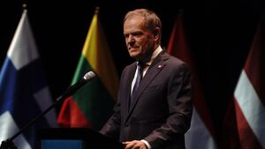 Donald Tusk w Białymstoku. Zapowiedział otwarcie granic