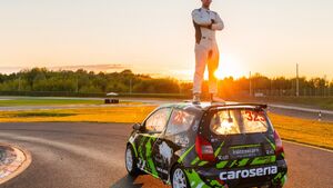 Ma 16 lat i tytuł rallycrossowego mistrza Polski. Jan "Jaahuu" zadziwia [WYWIAD]