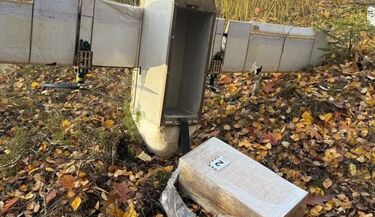 Na polskiej granicy spadł dron przemytnik. W środku kontrabanda z Białorusi