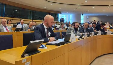 Regiony w centrum Europy. Marszałek Prokorym zabrał głos w Brukseli