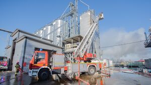 Suszarnia stanęła w ogniu. Straty sięgają miliona złotych