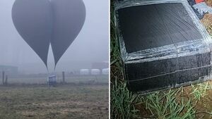 Przemyt balonami z Białorusi. Przejęto 6 tys. paczek papierosów