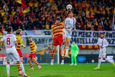 Jagiellonia ukarana za wulgarny transparent swych kibiców