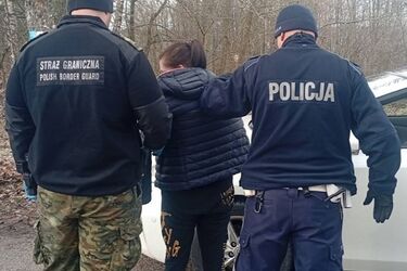 39-latka z Łotwy wpadła. Przewoziła nielegalnych migrantów