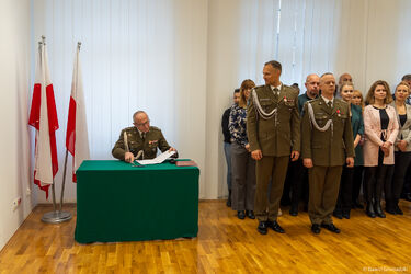 Zmiana na stanowisku szefa WCR w Białymstoku. Uroczyście przekazano obowiązki