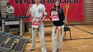 Zawodnicy Białostockiego Klubu Oyama Karate zdobyli dwa medale
