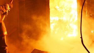 Tragiczny pożar w Szumowie. Nie żyją 54-latka i 2-letnie dziecko