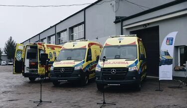 Nowa flota karetek zasiliła podlaskie pogotowie