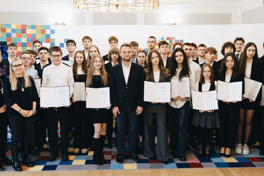 Są najlepszymi uczniami w Podaskiem. Zostali nagrodzeni