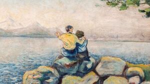 Grudniowy Zabytek Miesiąca – romantyczny obraz Józefa Charytona z 1933 roku