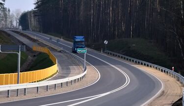 Droga wojewódzka otwarta. Szybciej dojedziemy z Łomży do Białegostoku