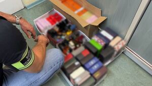 Towary warte ponad milion złotych. 52-latka handlowała podróbkami