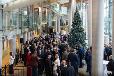 Samorządowcy z całego województwa w Białymstoku. Podzielili się opłatkiem