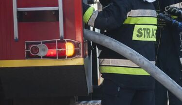 Śmiertelny pożar w Siemiatyczach. W budynku znaleziono ciało