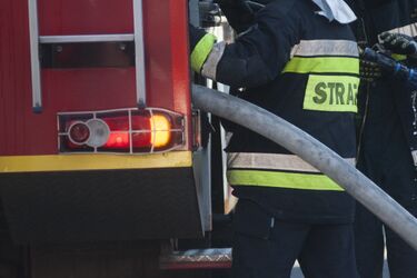 Śmiertelny pożar w Siemiatyczach. W budynku znaleziono ciało