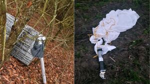 Kolejne balony z papierosami na podlaskim niebie. Przechwycono 7 tys. paczek