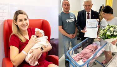 Nowy Rok - nowe życie. Oto pierwsze dzieci urodzone w Podlaskiem w 2026 r.