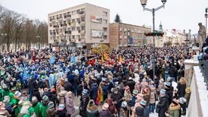 Tłumy mieszkańców miasta na Orszaku Trzech Króli
