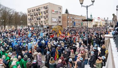 Tłumy mieszkańców miasta na Orszaku Trzech Króli