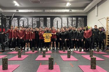 Piękny gest drużyny. Jagiellonia rozpoczęła przygotowania do rundy wiosennej