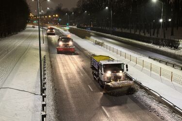 Białystok walczy ze śniegiem. Trwa akcja interwencyjna