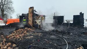 Tragiczny pożar w Pasiecznikach Dużych. Nie żyje matka z synem