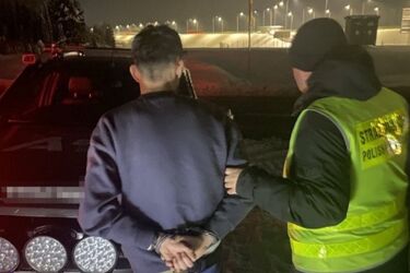 Ford ze Szwecji odzyskany na Podlasiu. Kierowca to obywatel Kosowa