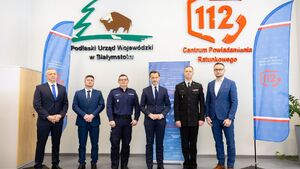 Pół miliona połączeń w 2025 r. Tak pracowali operatorzy nr 112 w Białymstoku