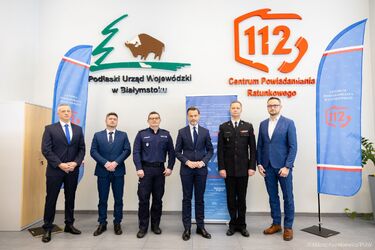 Pół miliona połączeń w 2025 r. Tak pracowali operatorzy nr 112 w Białymstoku