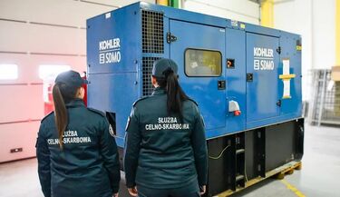 KAS przekazała Łapom sprzęt. To wzmocnienie na wypadek kryzysu energetycznego