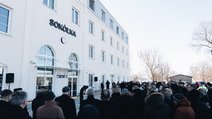 Historyczny dworzec w Sokółce po modernizacji. Centrum przesiadkowe już działa