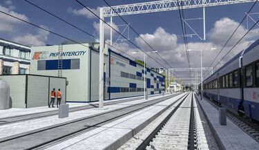Nowoczesna baza PKP Intercity w Białymstoku. Przewoźnik szuka wykonawcy