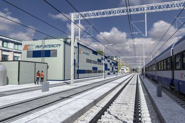 Nowoczesna baza PKP Intercity w Białymstoku. Przewoźnik szuka wykonawcy