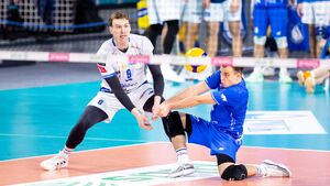 Powalczyli tylko w pierwszym secie. Wicemistrz Polski był za mocny