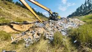 Uderzenie w mafię śmieciową. Śledztwo prowadzi także na Podlasie