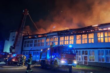 Straty sięgnęły prawie 5 mln zł. Śledztwo ws. pożaru w Hajnówce umorzone