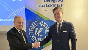 Nowy szef lekarzy w Białymstoku. Ma konkretny plan i mówi wprost o problemach
